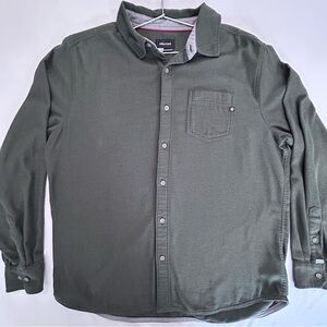 Marmot Men's Olive Button-Down Shirt